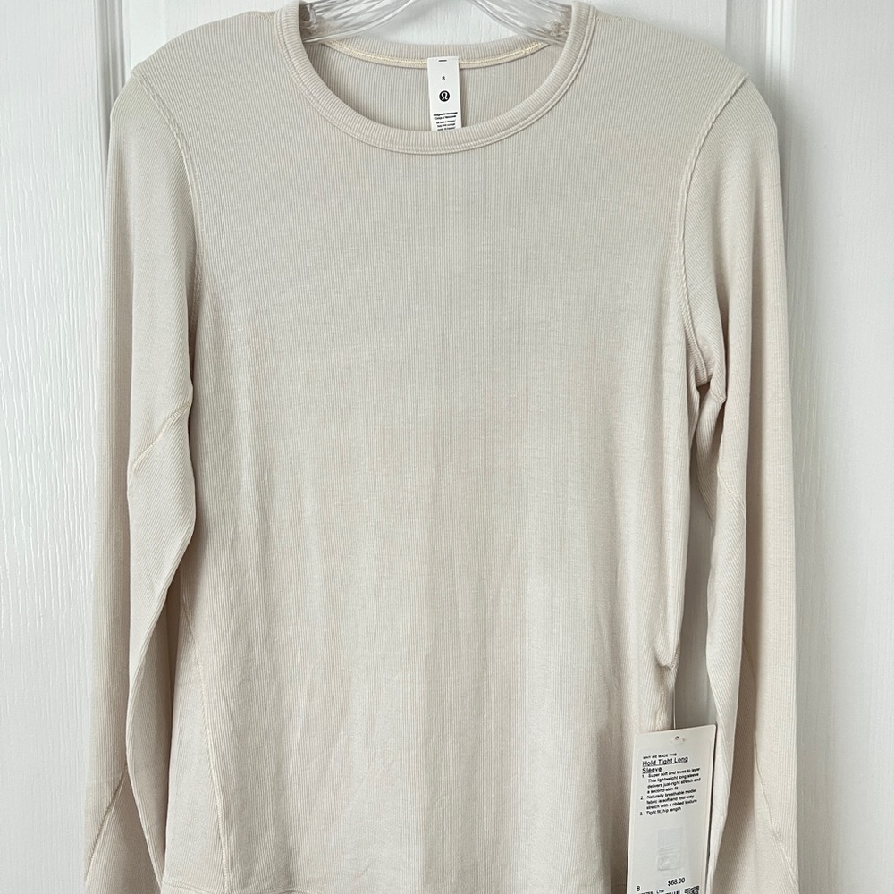 Lululemon Athletica Hold Tight Long Sleeve Top - LTIV Size 8
